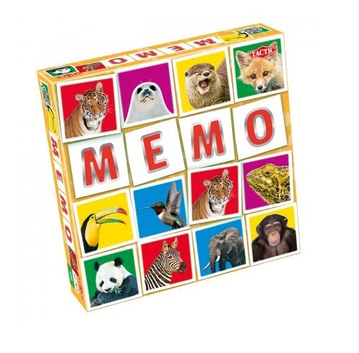 memory-spel Wildlife Memo