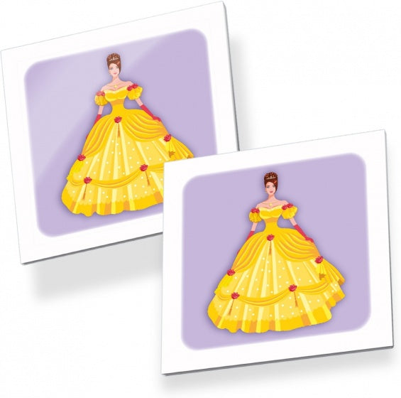 memory Meisjes Memo 22 x 22 cm karton 54-delig