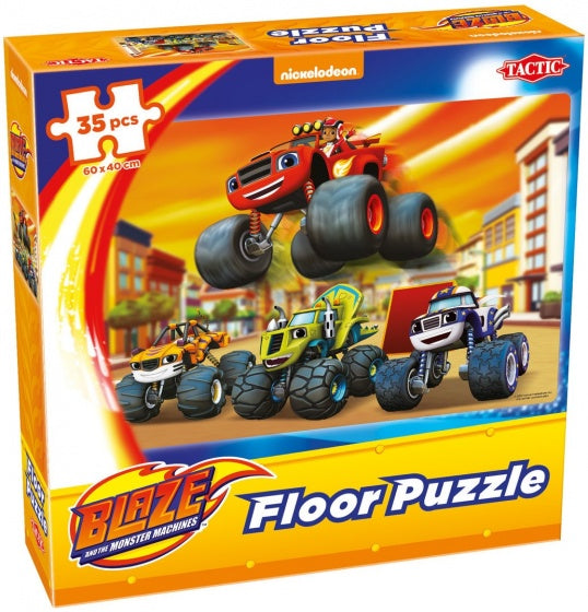 vloerpuzzel Nickelodeon Blaze 60 x 40 cm 35-delig