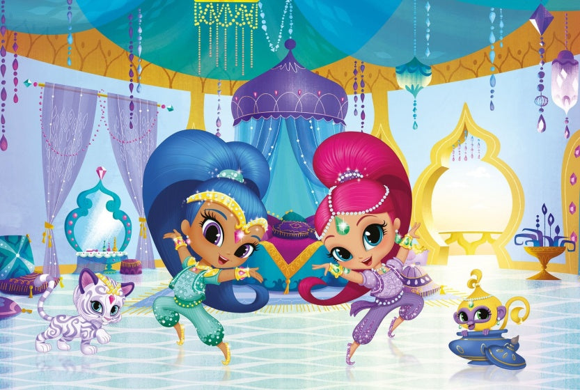 vloerpuzzel Shimmer & Shine 60 x 40 cm 35-delig