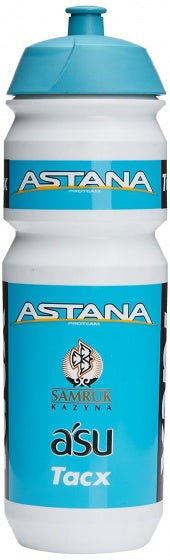 bidon Astana wit/blauw 750 ml