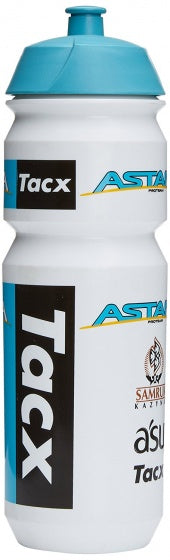 bidon Astana wit/blauw 750 ml