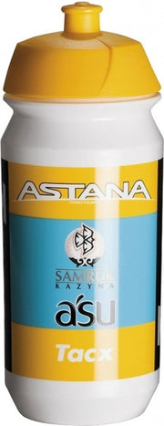 bidon Astana geel/wit 500 ml