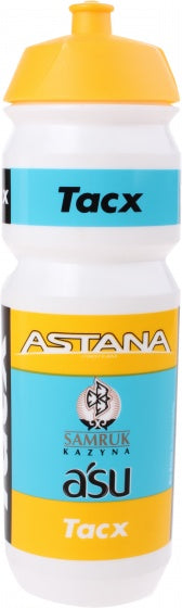 bidon Astana geel/wit 750 ml