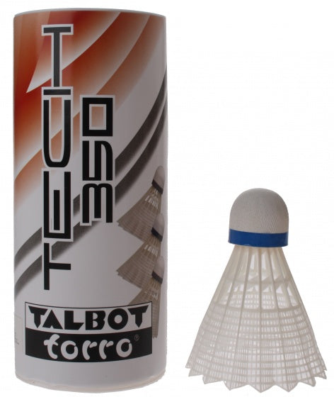 badminton shuttles Tech 350 wit/blauw 3 stuks