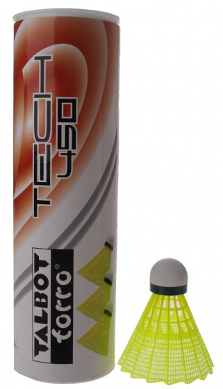 badminton shuttles Tech 450 geel/groen 6 stuks