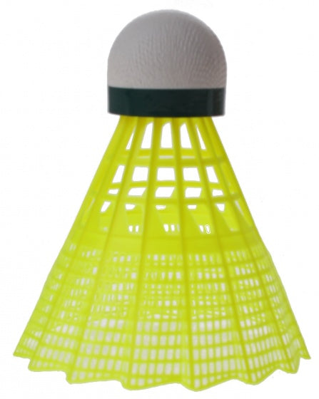 badminton shuttles Tech 450 geel/groen 6 stuks