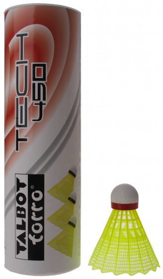 badminton shuttles Tech 450 geel/rood 6 stuks