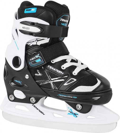 Ijshockeyschaatsen Neo-X jongens zwart maat 33-36