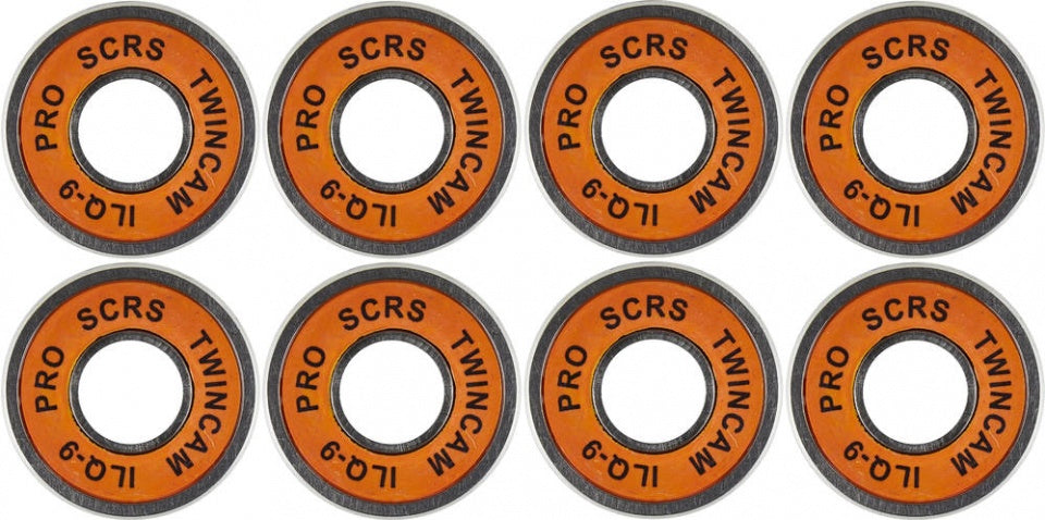 kogellagers Twincam ILQ9 Pro zilver/rood 8 stuks