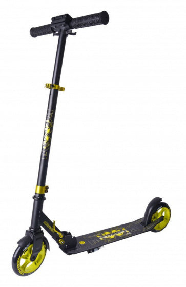 Nixin 145 Junior Voetrem Zwart/Lime