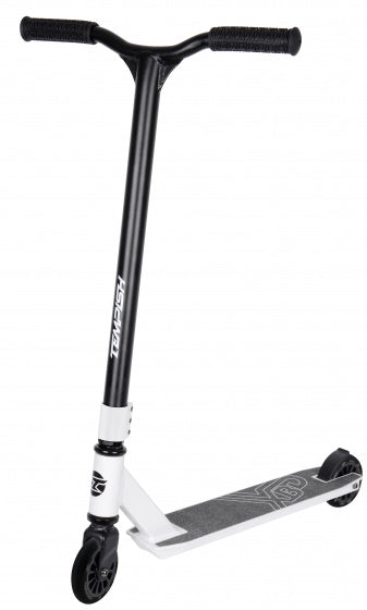 XBD 100 stuntstep Junior Voetrem Wit/Zwart