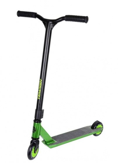 XBD Elox 110 stuntstep Junior Voetrem Zwart/Groen