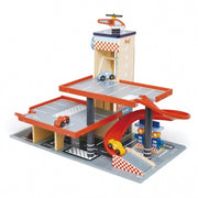 autogarage en werkplaats junior hout 5-delig
