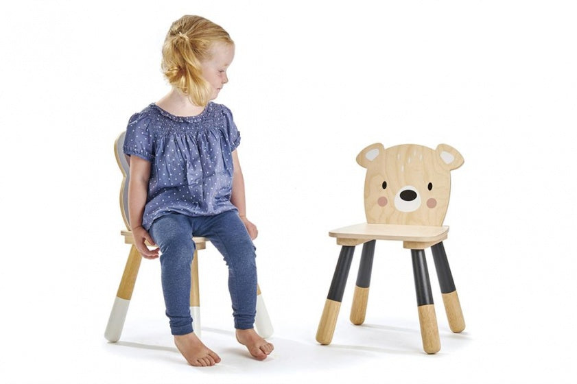 kinderkamer stoel beer junior hout