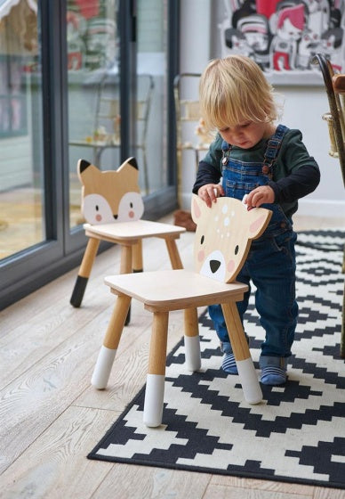 kinderkamer stoel hert junior hout