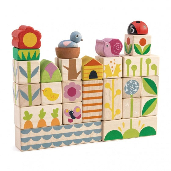 blokken Tuin hout junior 12 x 3 x 3