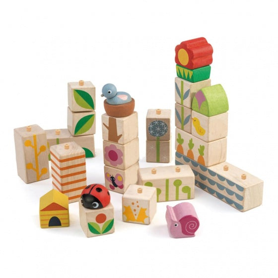blokken Tuin hout junior 12 x 3 x 3