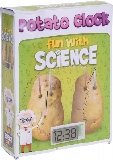 denkspel Potato Clock fun with science