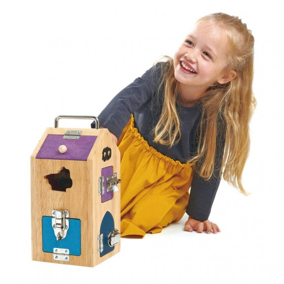 draagbare slotendoos monsters junior 8 deuren