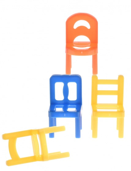 drinkspel stoelen stapelen 22-delig