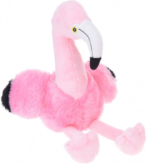 flamingoknuffel junior pluche 40 cm lichtroze
