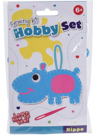 hobby naaiset nijlpaard blauw