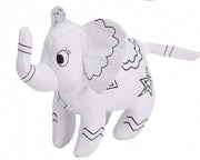 Kleurset knuffel kleine olifant
