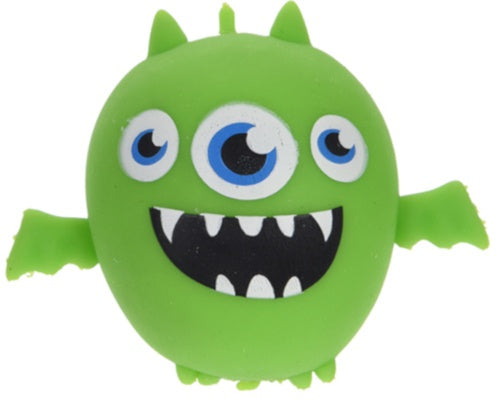 knijpfiguur Monster 7 cm groen