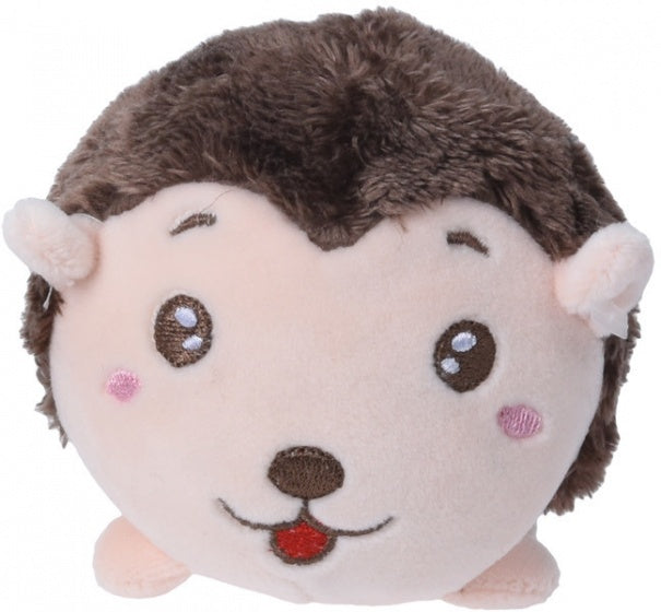 knijpspeelgoed bal egel 9 cm wit