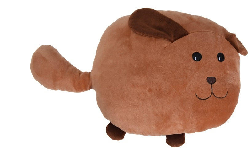 knuffel 36 cm hond bruin