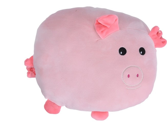 knuffel 36 cm varken roze