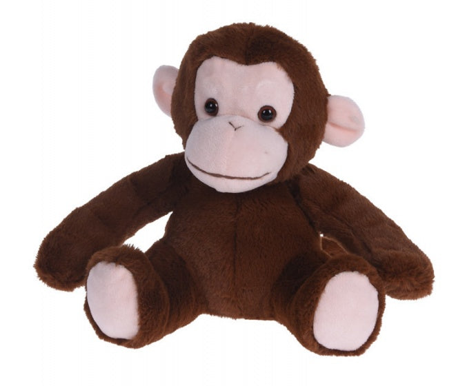 knuffelaap met magneten 22 cm bruin