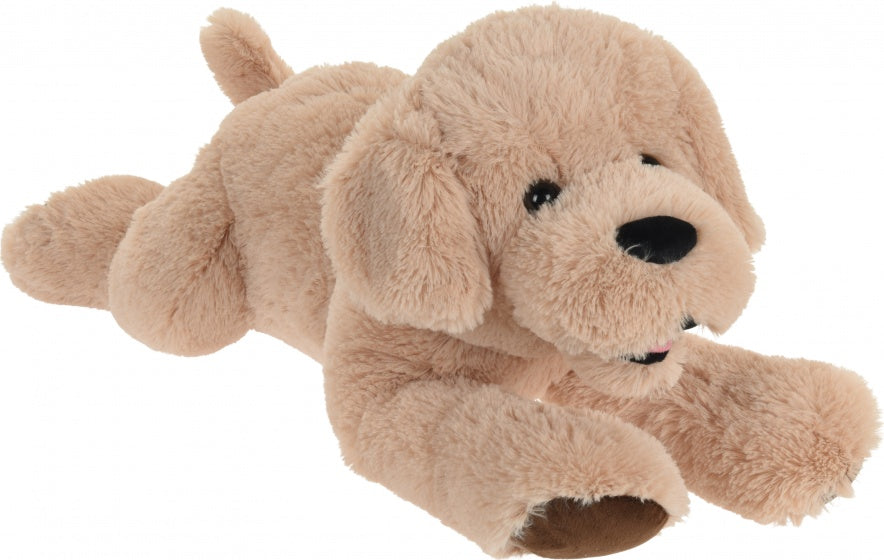 knuffel hond 65 cm bruin