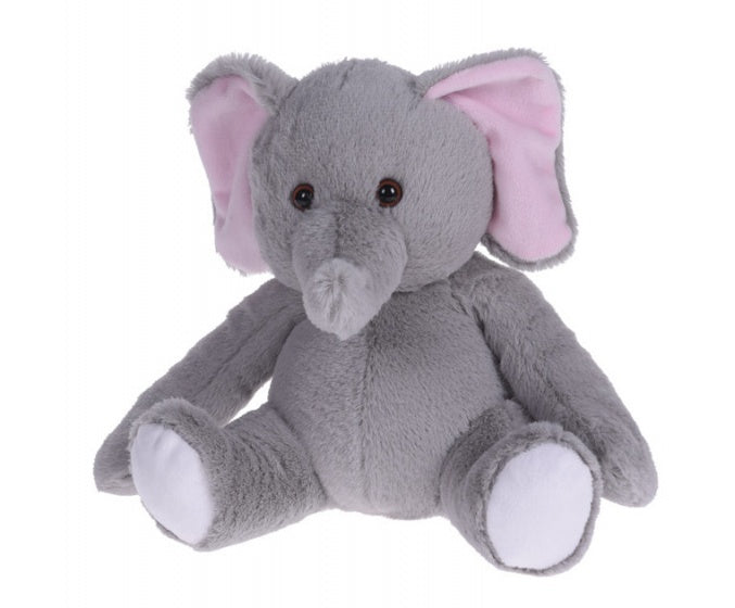 knuffelolifant met magneten 22 cm grijs