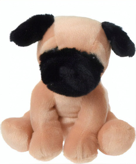 knuffelhond 14 cm lichtbruin