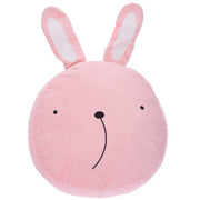 knuffelkussen konijn 33 cm roze