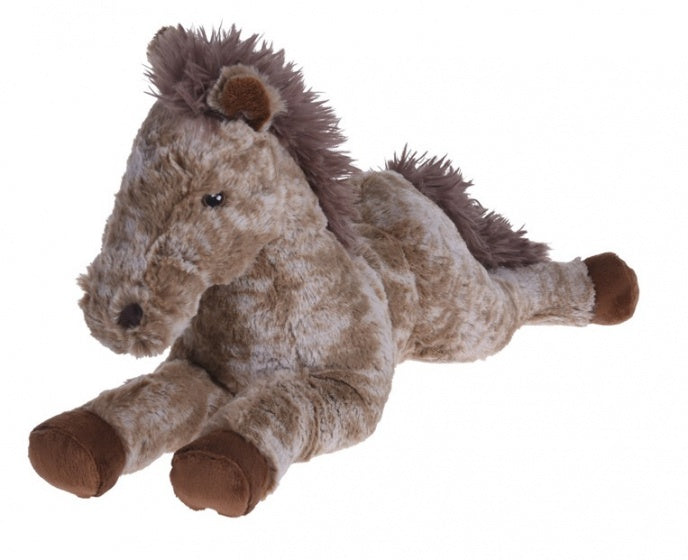 knuffelpaard bruin 30 cm