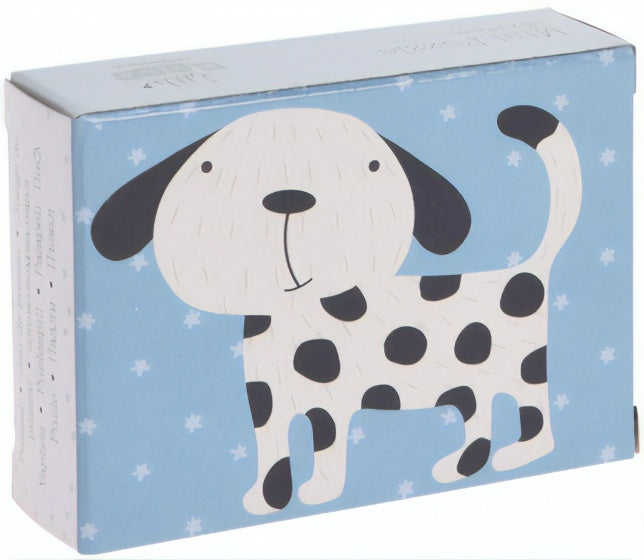 mini puzzel 13 x 18 cm hond