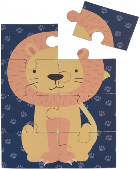 mini puzzel 18 x 13 cm leeuw