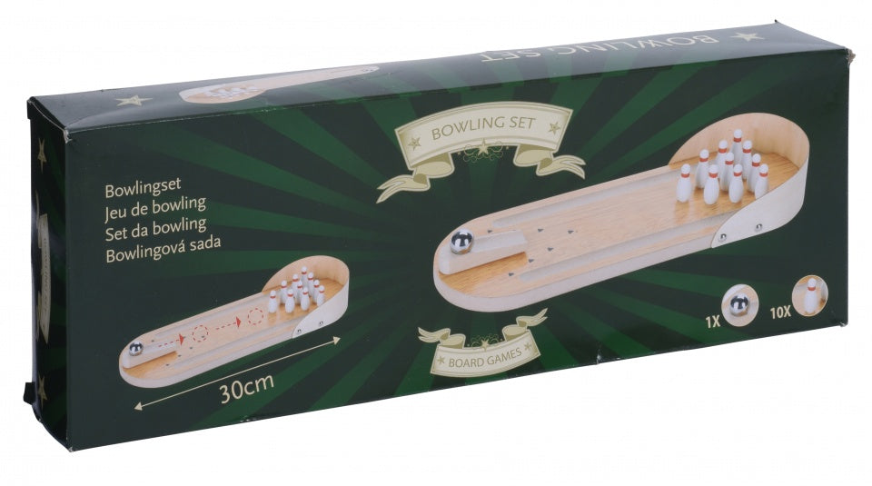 minibowlingspel 30 cm