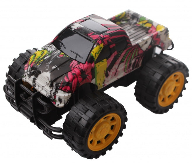 monstertruck Skull frictie 25 cm multicolor