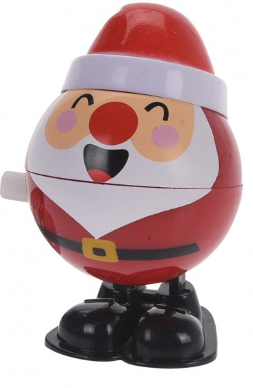 opwindfiguur kerstman rood/wit 7 cm