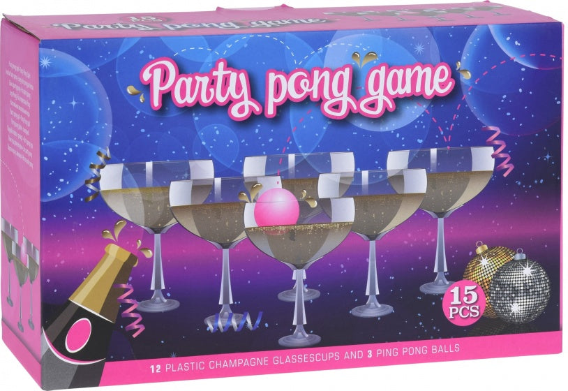 Party pong game 15-delig