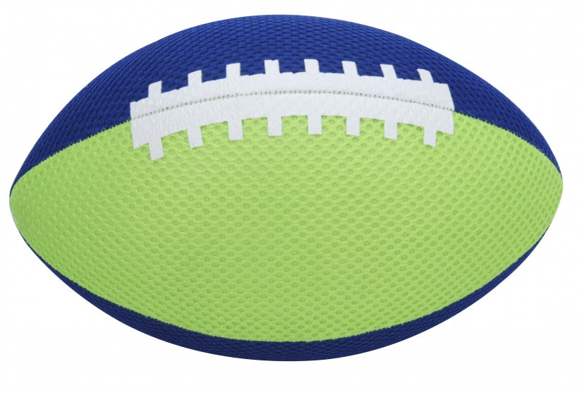speelgoed rugbybal 18 cm blauw