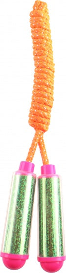 springtouw 210 cm oranje/groen