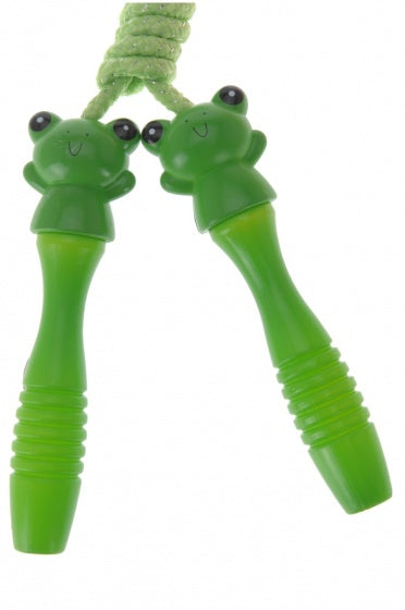 springtouw kikker 210 cm groen