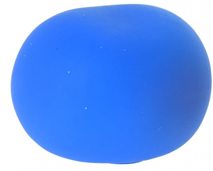 stressbal 6 cm blauw