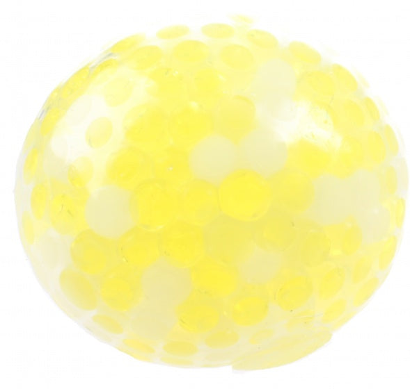 stressbal klevend 6 cm geel