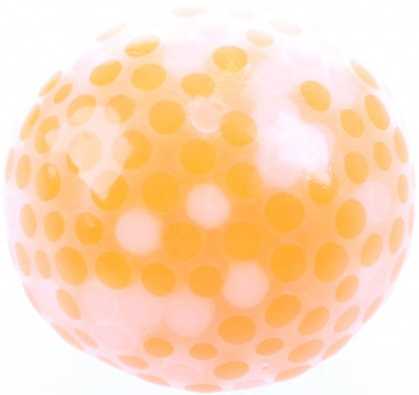 stressbal klevend 6 cm oranje